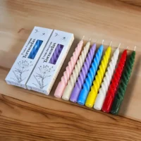 Vela torneada Vela Torneada PREMIUM pack x 3
