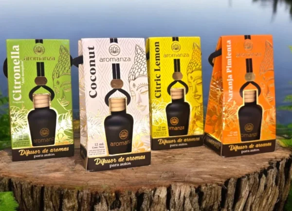 Difusor de Auto 12ml. Aromanza
