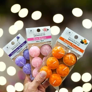Vela Aromática pack x 6 unidades