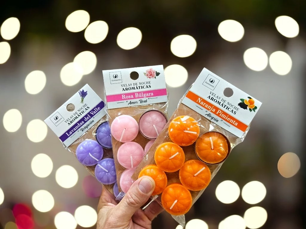 Vela Aromática pack x 6 unidades