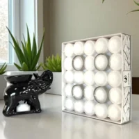 vela noche x50 Vela Noche Blanca pack x 50 Iluminarte