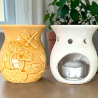 Hornillo Libelula y Flores
