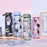 botella stickers Botella Plastica + Sticker