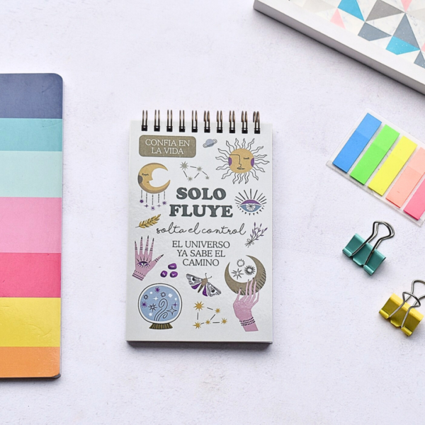 Mini Libreta Anillada FLUYE