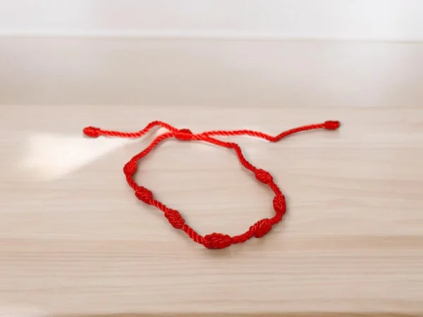 Pulsera 7 Nudos/Ojo Turco/ Nudo de Bruja