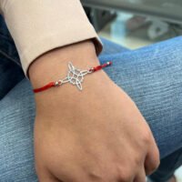 Pulsera nudo de brujas Pulsera 7 Nudos/Ojo Turco/ Nudo de Bruja