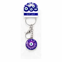 Llavero Ojo Turco Violeta